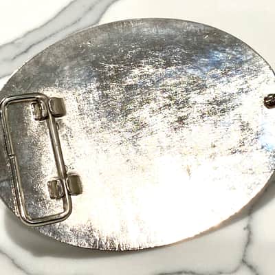A Vintage Fender Guitar Belt Buckle "The Pin-Up Girl Series" 1998 image 3