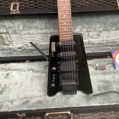 Hohner  Left hand Lefty Handed / G3 T Tremolo Headless Guitar Licensed by Steinberger - Black image 15
