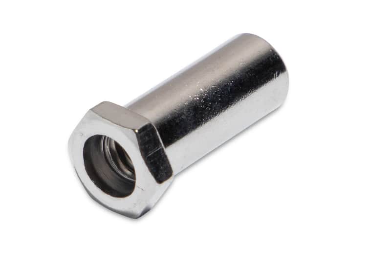 DW True Pitch 30 Receiver Nut - Chrome image 1