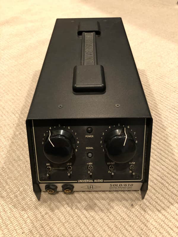 Universal Audio Solo/610 Desktop Tube Mic Preamp Owned by Eric Cannata of Young the Giant image 1