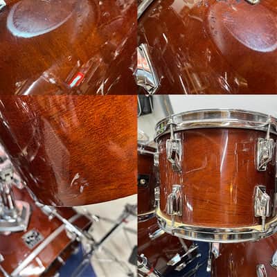 Vintage 1983 Tama Superstar Drum Set in Super Mahogany image 14