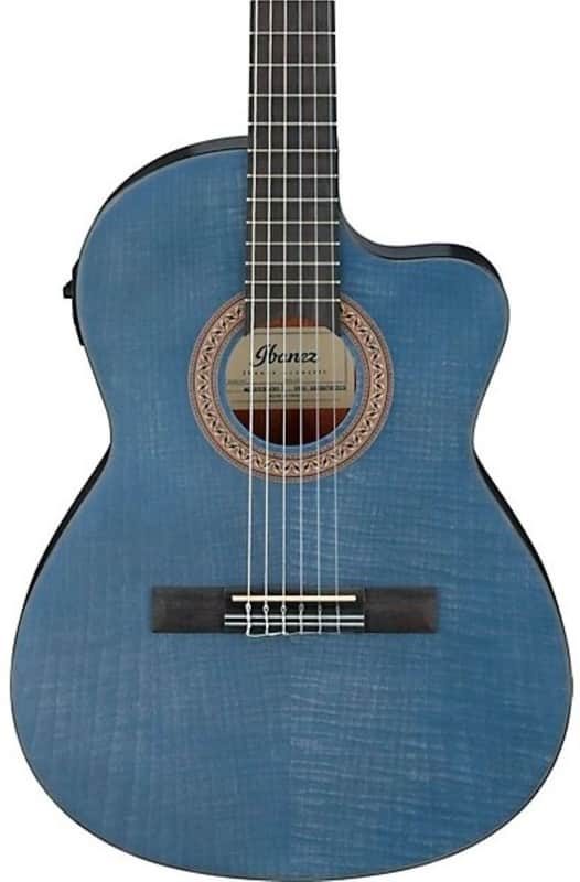 Ibanez GA5FMTCEOB Open Pore Classical Acoustic Electric Guitar - Berry image 1