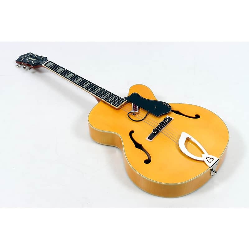 Guild A-150 Savoy Hollowbody Archtop Electric Guitar Regular Blonde image 1