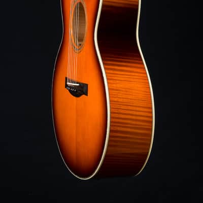 Santa Cruz F-42 Cutaway Custom Flamed Maple and European Spruce with Full Body Sunburst NEW image 13