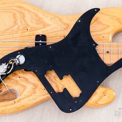 1989 Fender Precision Bass ‘70 Vintage Reissue PB70-700 Natural Ash w/ Case, Japan MIJ Fujigen image 19