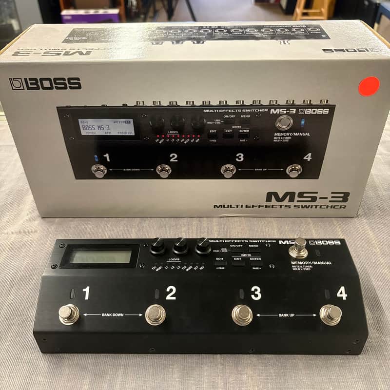 Boss MS-3 Multi Effects Switcher 2017 - Present - Black image 1