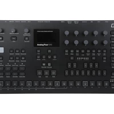 Elektron Analog Four MKII 4 Voice Tabletop Synthesizer (Black) [USED] image 2