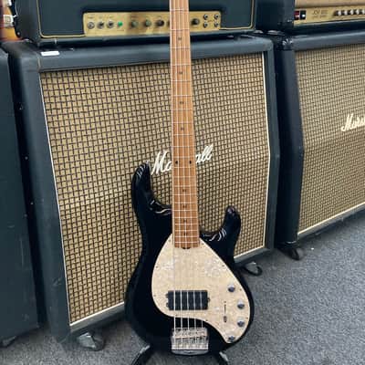 Ernie Ball Music Man StingRay Special 5 H with Roasted Maple Fretboard 2018 - Present - Black image 2