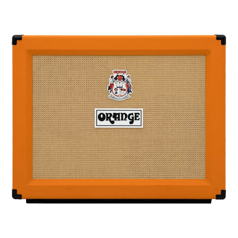 Orange PPC212-OB - 120-Watt 2x12" Open-Back Cabinet - Orange Finish image 1