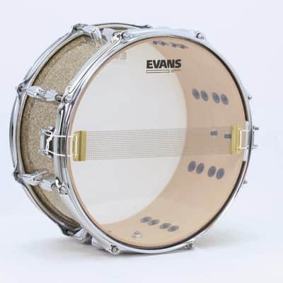 TreeHouse Custom Drums 6½x13 8-ply Maple Snare Drum - Ginger Glass Glitter image 6