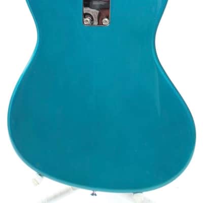 1990s Mosrite The Ventures MK1 Short Scale blue metallic image 6
