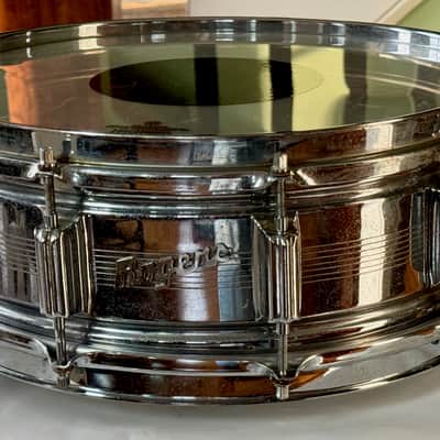 Rogers 5 x 14" Dyna-Sonic 7 Line Snare Drum Vintage 60's image 3