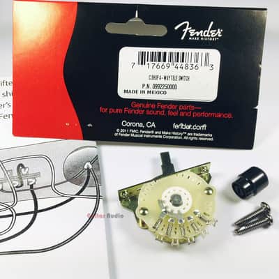 Genuine Fender Custom Shop 4-Way Tele/Telecaster Guitar Mod Pickup Switch image 2