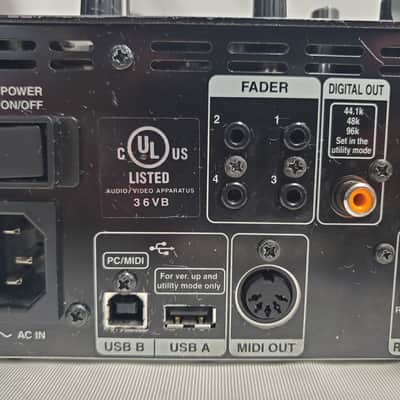 DENON DJ DN-X1600 4 CHANNEL DIGITAL DJ MIXER #14 GOOD USED CONDITION image 7