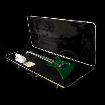 Used 2007 Jackson USA Select Series Kelly Electric Guitar Trans Green image 8