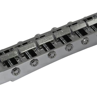 GOTOH GE103B-T Guitar Bridge with large metric posts Chrome image 3