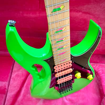 1988 Ibanez JEM777-LNG - Mint - #516 - Original 777 Loch Ness Green - Collector Example image 20