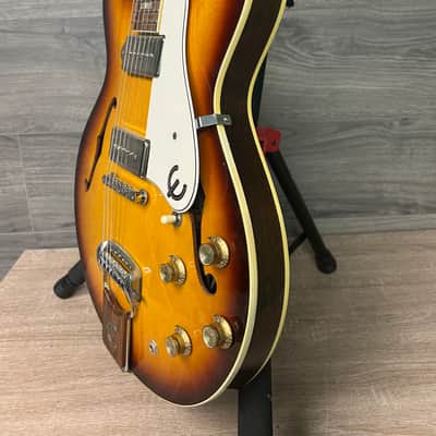 1967 Epiphone Casino E230TD Hollowbody Electric Guitar w/ Tremotone Vibrola And Case #2842 image 5