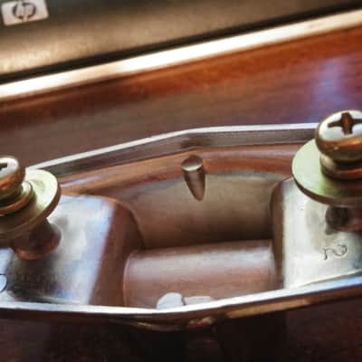 Tama VINTAGE Royalstar Swingstar Floor Tom Leg OMNI-SPHERE Rod Mount Bracket 80s NEAR MINT image 6