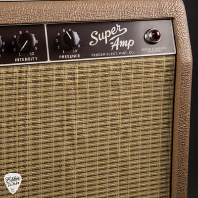 Fender '62 Super Amp - 40W 2x10 Combo Brown & Wheat image 5