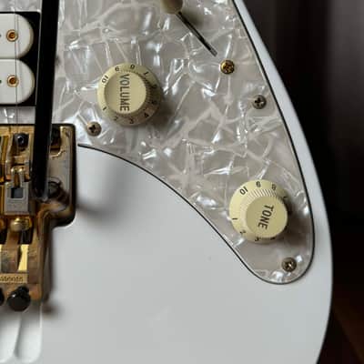 First Year! Ibanez JEM7V-WH Steve Vai Signature with Ebony Fretboard 1993 White image 8
