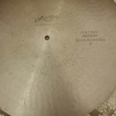 Paiste formula 602 18" Flat ride medium Flat ride 1978 - Traditional image 12