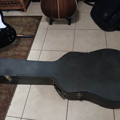 Aria GR30 Acoustic Guitar~Gallagher~Large Soundhole~Bluegrass~Rosewood~Solid~w/Hard Case~Video~Japan~70's image 23