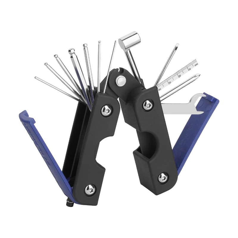 RockCare MultiTool "Inch" blue with stringwinder for guitar & bass image 1