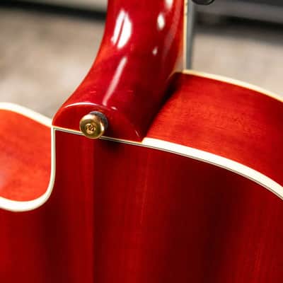 Epiphone Hummingbird Standard EC Acoustic/Electric Guitar - Cherry Sunburst image 8