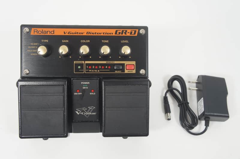 Roland GR-D V-Guitar Distortion Guitar Synth Effect Pedal BOSS w/ 100-240V PSU image 1