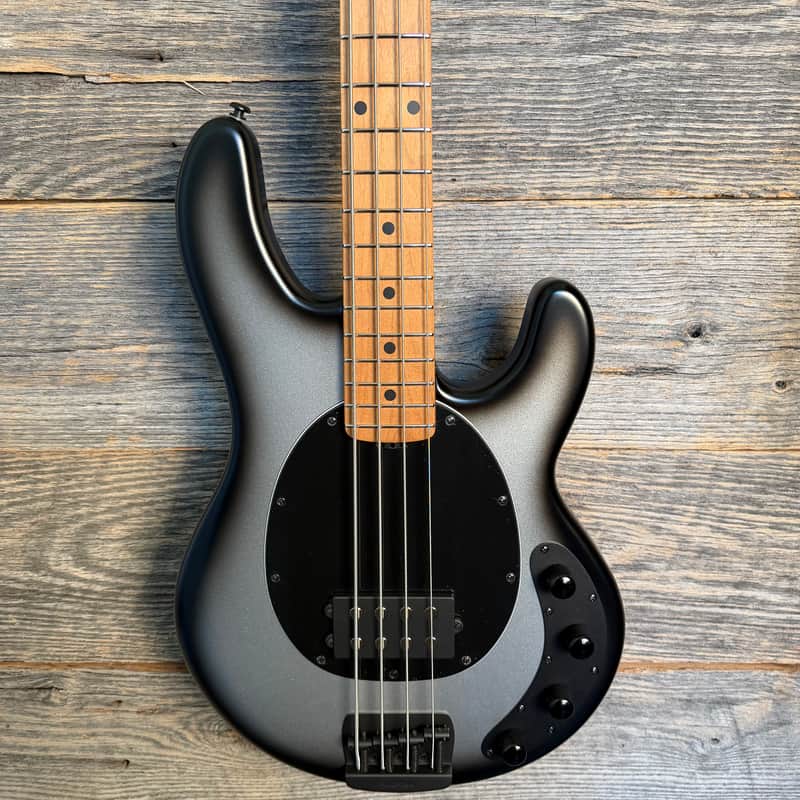Ernie Ball Music Man StingRay Special Bass Guitar - Black Rock image 1