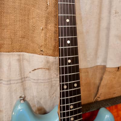 Fender Musicmaster II 1965 - Blue image 4