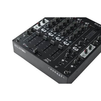 Ecler NUO 4.0F 4-Channel Analogue DJ Mixer with Dual Filters (black) image 5