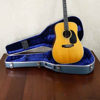 Martin D-28 1974 Natural #339646 w/OHSC USED image 1