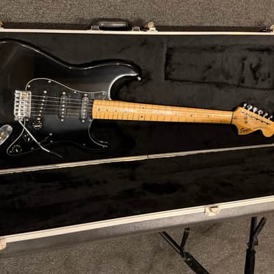 Squier Stratocaster 1983-1984 - Black image 8