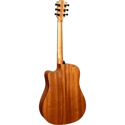 Lag T70 Dce Chitarra Acustica Dreadnought Cutaway Eq image 2