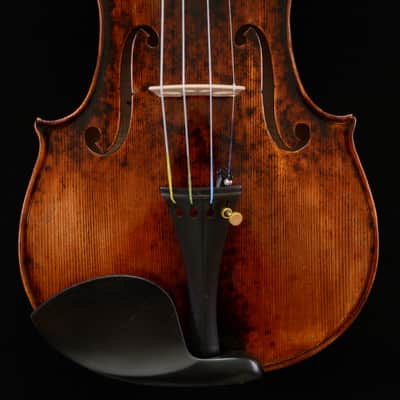 Stradivari Violin Awesome Sound Master Work Antiqued Style Oil Varnish image 11