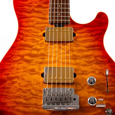Ernie Ball Music Man Axis Super Sport HH Tremolo "Custom" with Piezo! image 5