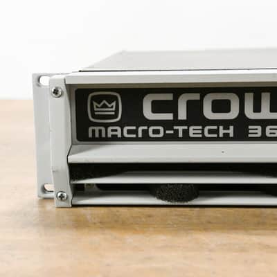 Crown Macro-Tech 36x12 2-Channel Power Amplifier CG015TX image 4
