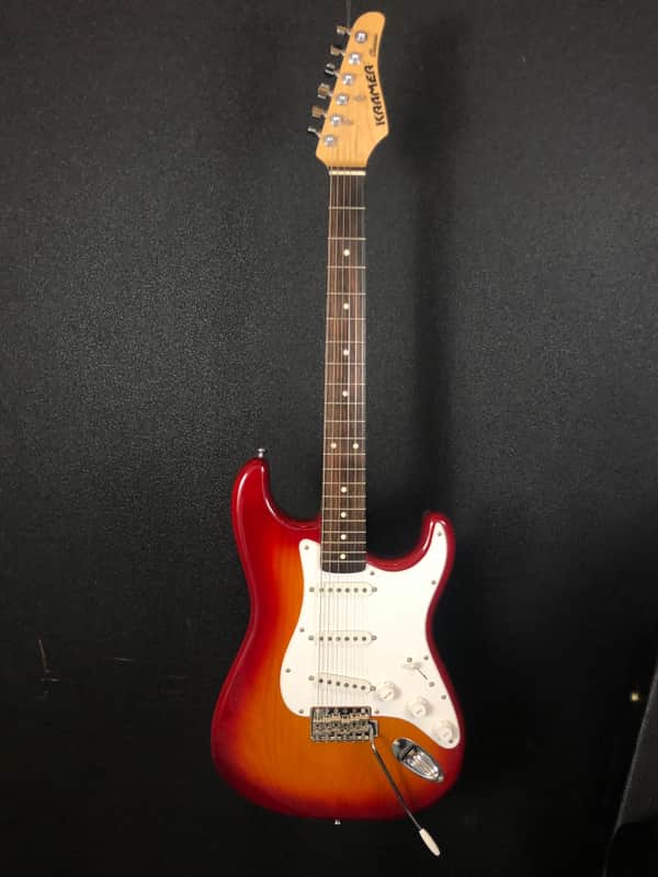 1988 Kramer Classic I Sunburst USA Made Minty Time Capsule w/ Case Candy image 1