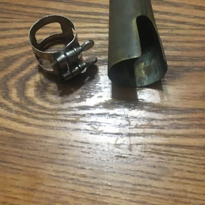 MINT WOODWIND EDUCATOR B5 ALTO SAXOPHONE MOUTHPIECE VINTAGE CAP AND NICE STURDY PRO LIGATURE FREE SHIP image 24