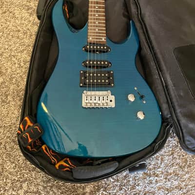 Arbor Super Strat 1980s-90s - Blue image 2