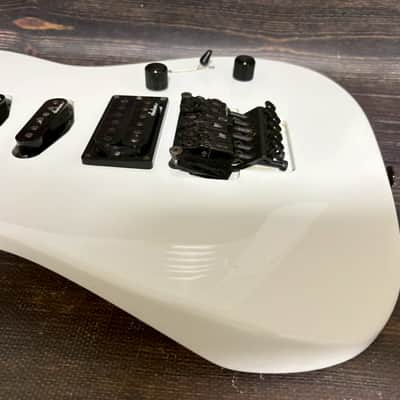 90s Charvel by Jackson DK-065 Dinky SSH Body White w/Plate and Bridge and Pickups image 9