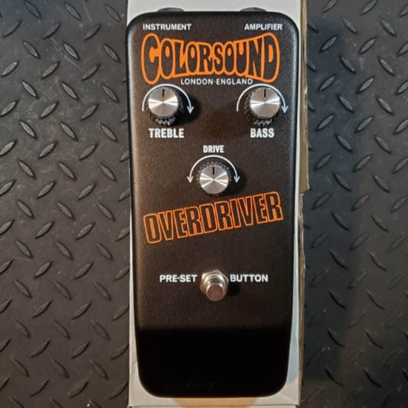 Colorsound Overdriver Reissue Macaris Stu Castledine Overdrive image 1