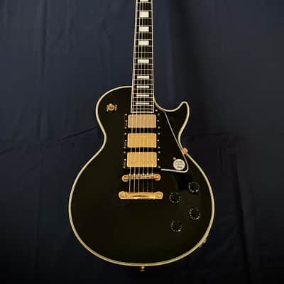 【On Hold】Burny RLC '57 LP Custom 3PU Black The Revival series 1989〜92 VH-1 FERNANDES MIJ Japan vintage image 23