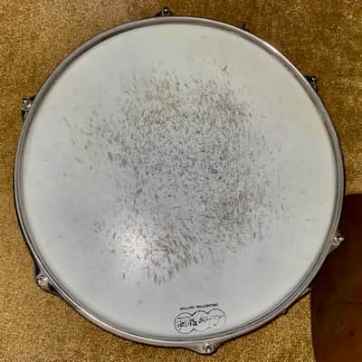Ludwig No. 491 Pioneer 5x14" 6-Lug Snare Drum with Keystone Badge 1960 - 1968 - Green Sparkle image 5