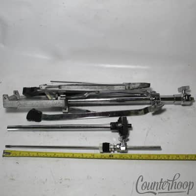 *Pearl Hi-Hat Cymbal Stand Chrome Single-Brace Tripod Foot Pedal +Clutch Vintage image 6