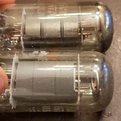 G.E ONE (1) 6V6GTA Beam Power AT1000 TESTED Vacuum Tube coin 6V6 Audio 1964-1972 image 6