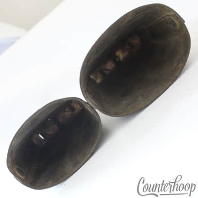 Leedy Cowbells 2x Bronze Vintage 30s 3.5",4" Latin Percussion Drum Set Accessory image 3