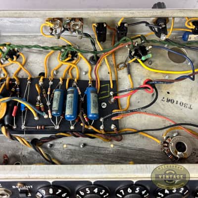 Vintage 1967 Fender Bandmaster AB763 Tube Guitar Amp Head & 2x12" Piggyback Cabinet image 19